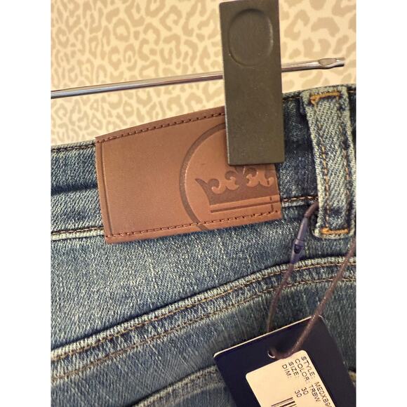 Peter Millar Men's True Blue Wash Vintage Washed Five-Pocket Denim Jeans Size 30 - Picture 6 of 8